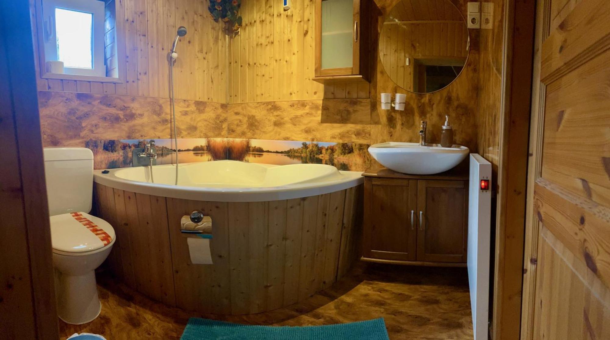 Norwegisches Holzhaus Villa Neuruppin Luaran gambar