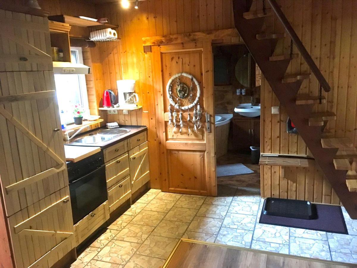 Norwegisches Holzhaus Villa Neuruppin Luaran gambar