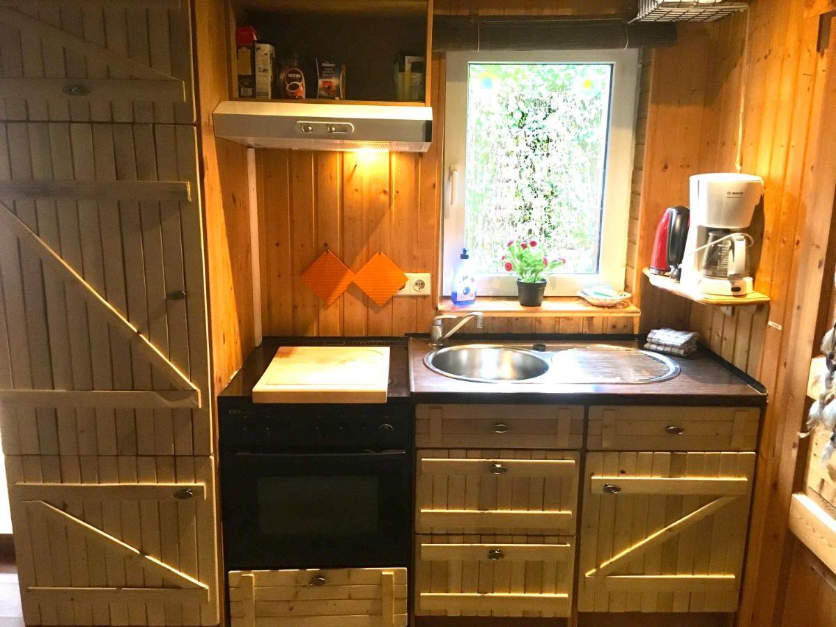 Norwegisches Holzhaus Villa Neuruppin Luaran gambar